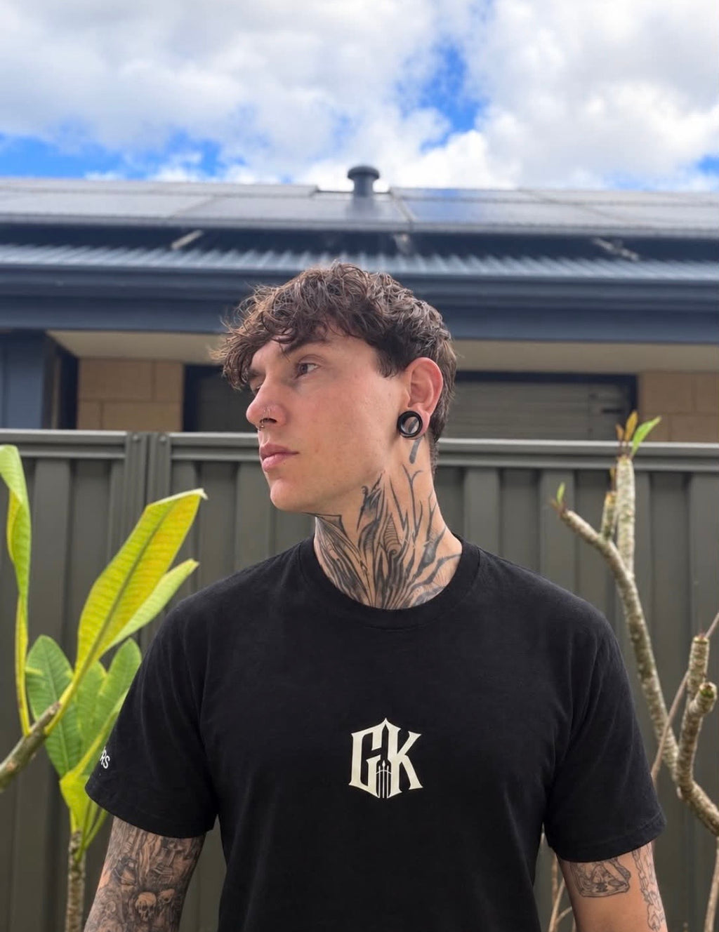 Black men’s GK Gatekprs TShirt
