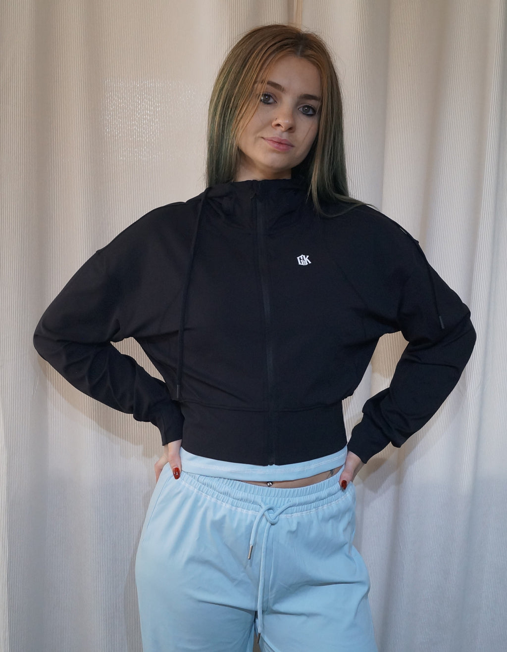 Cropped Jacket Black GK