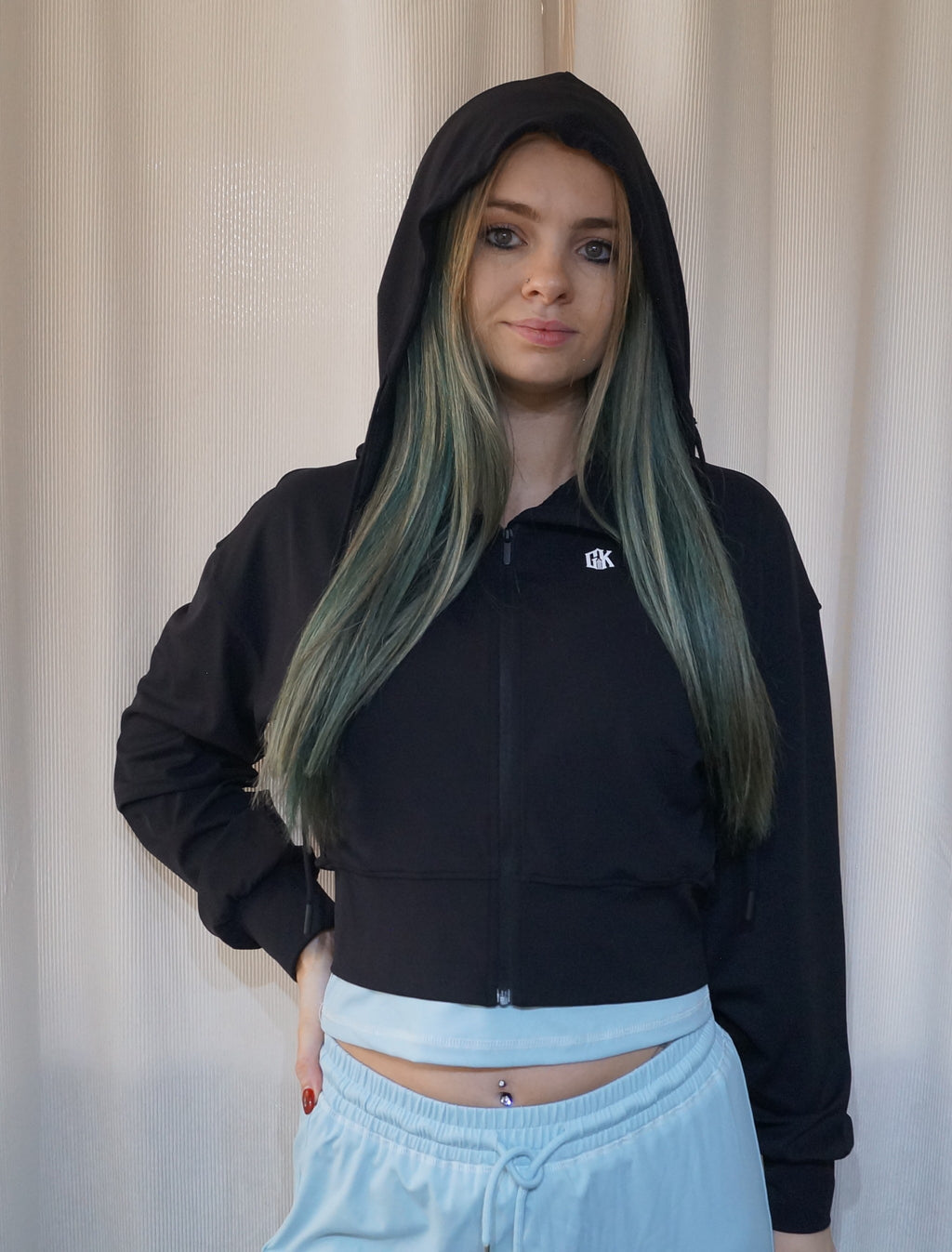 Cropped Jacket Black GK